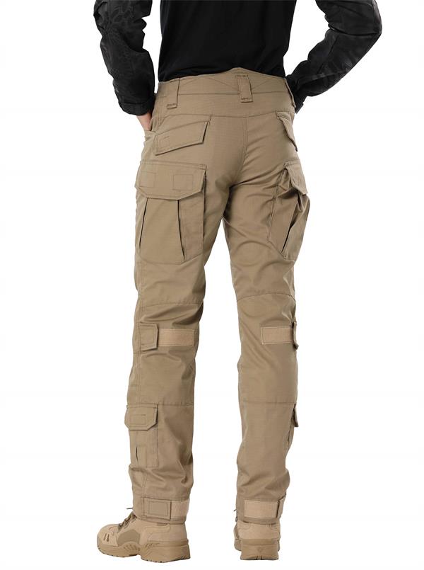 TACVASEN Winter Softshell Warm Pants Mens IX9 Hiking Tactical Cargo Pants  Waterproof Fleece Pants Safari Police Work Trousers